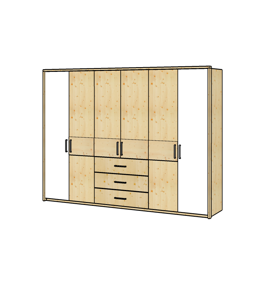 6 Tueriger Drehtuerenschrank Mit Akzenttueren Neu.jpg