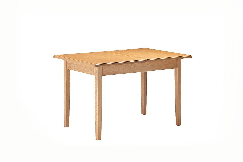 Furnierte Platte mit Holzgestell