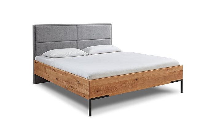 Doppelbett Stoffkassettenrückwand Mod. Florenz