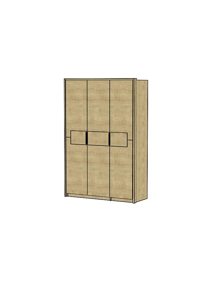 3-türiger Drehtürenschrank Mod. Castello