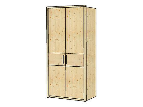 2-türiger Drehtürenschrank Mod. Lugano