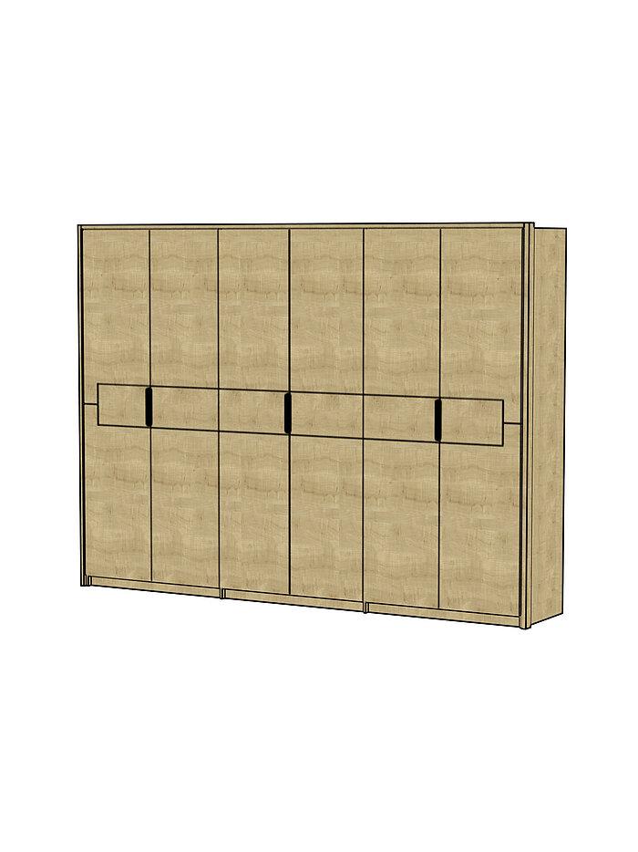 6-türiger Drehtürenschrank Mod. Castello
