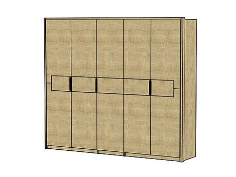 5-türiger Drehtürenschrank Mod. Castellos