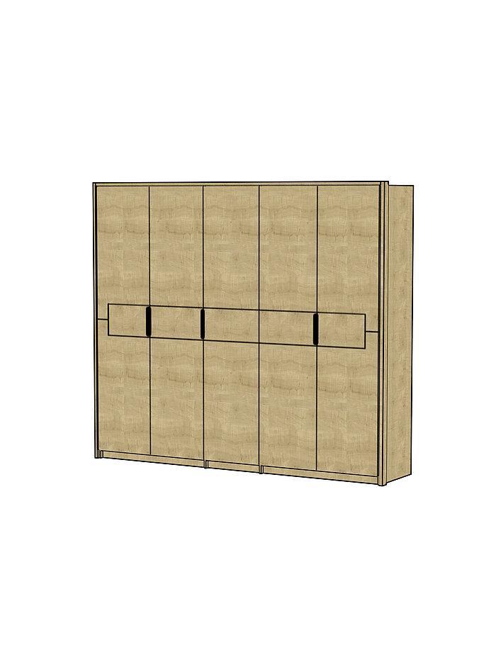 5-türiger Drehtürenschrank Mod. Castello