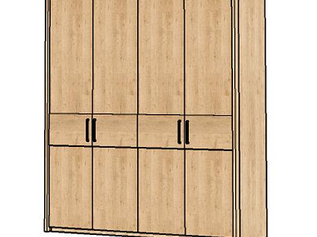 4-türiger Drehtürenschrank Mod. Florenz