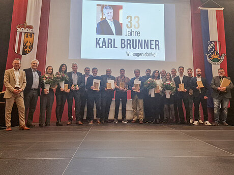 Schösswender ehrt 363 Jahre Betriebszugehörigkeit!
