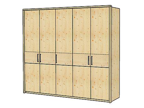 5-türiger Drehtürenschrank Mod. Lugano