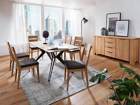 System Nature Living mit Stühle